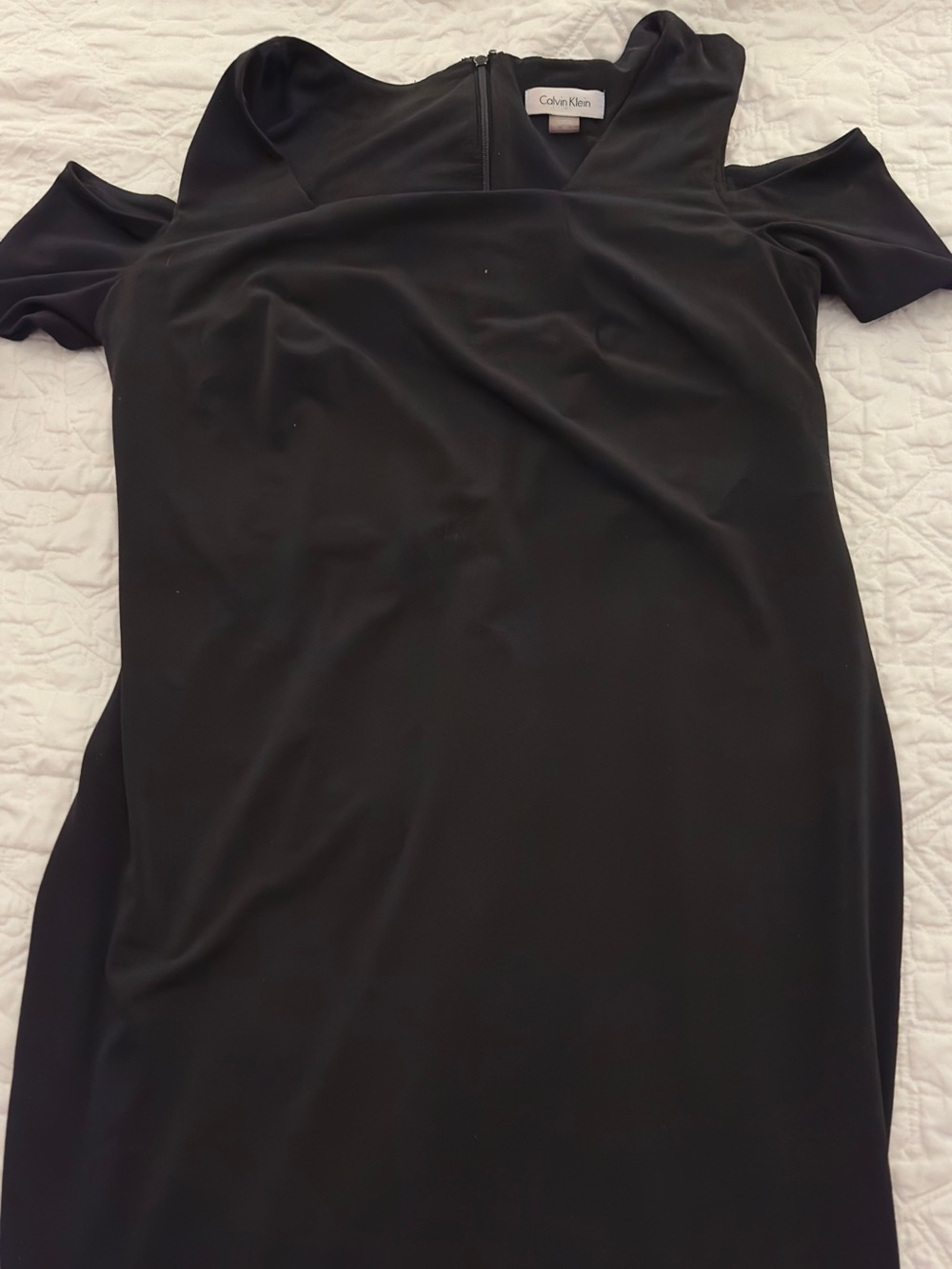 Classic Black Midi Dress